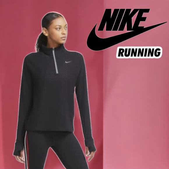 Nike Tops - Nike 1/2 Zip Running‎ Top | Womens Athletic Long Sleeve | Size L